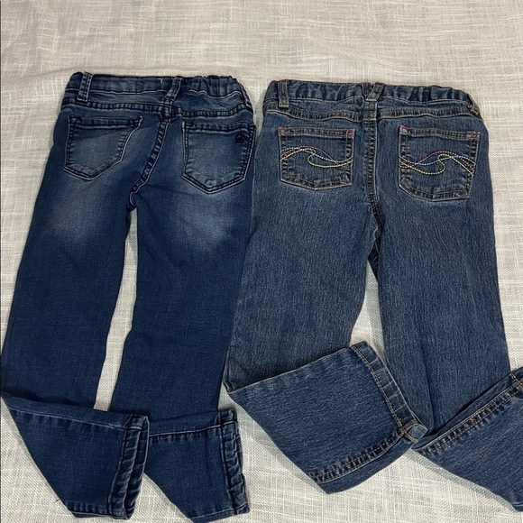 Girls denim jeans set of 2 - Picture 5 of 5